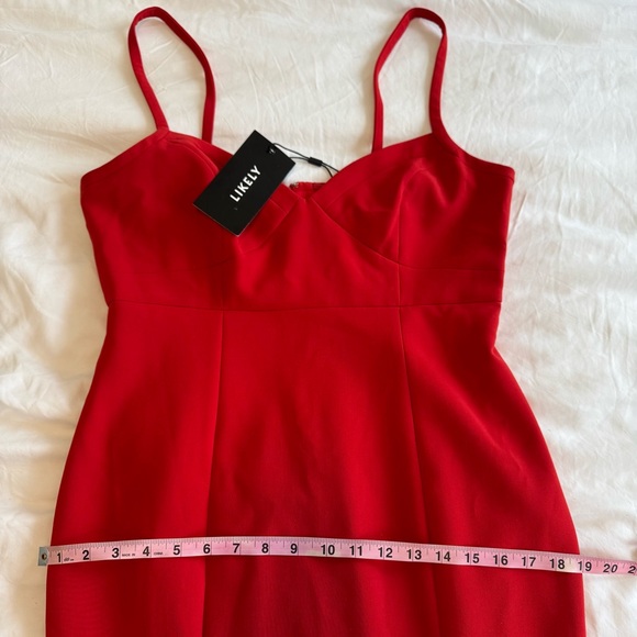 Likely Alameda Red Gown - Picture 11 of 12